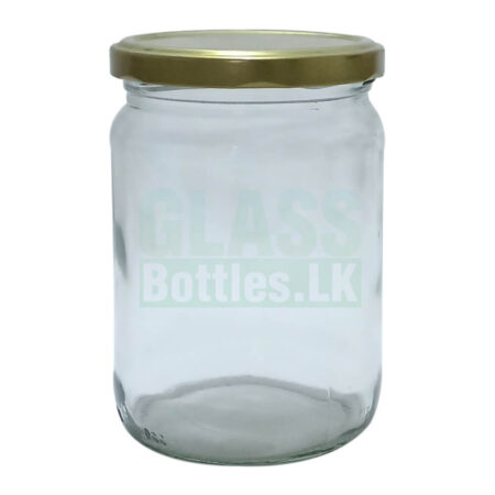 555ml Glass Gherkin Jar for pickling and food storage.