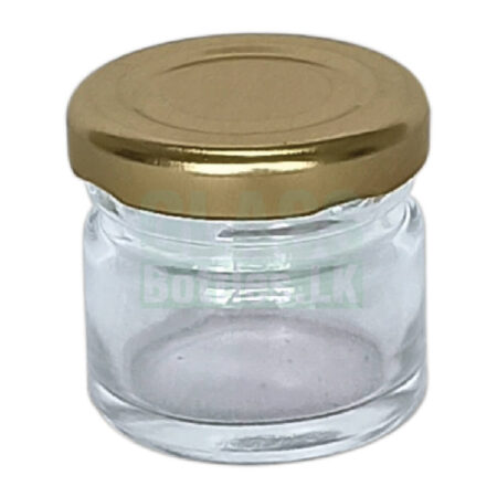 1 Oz (33 Ml) Round Preserve Jar