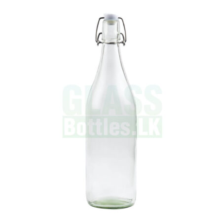 500ml Swing Top Glass Water Bottle – Flint