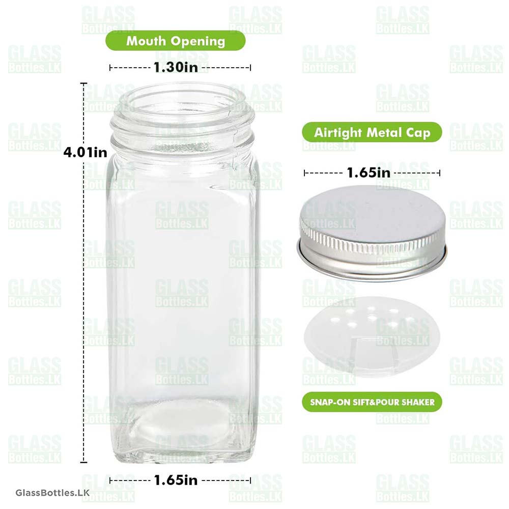 Metal Spice Jar Cap With Shaker Lid - Image 2